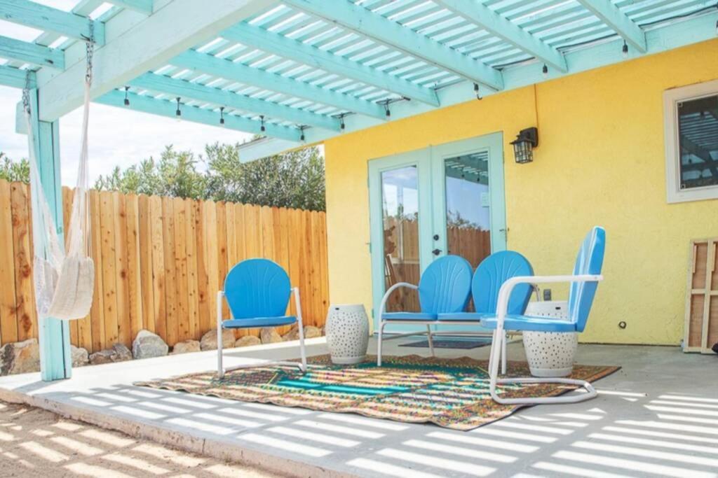 New! Jt Sunshine House Cozy, Artsy & Comfy, Dog Friendly, 3Bd Villa Joshua Tree Exterior foto
