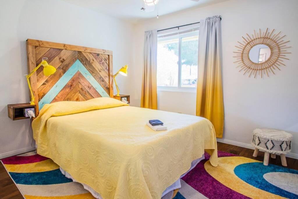New! Jt Sunshine House Cozy, Artsy & Comfy, Dog Friendly, 3Bd Villa Joshua Tree Exterior foto